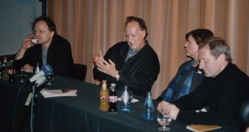 Werner Herzog Filmgespräch im Lichtwerk